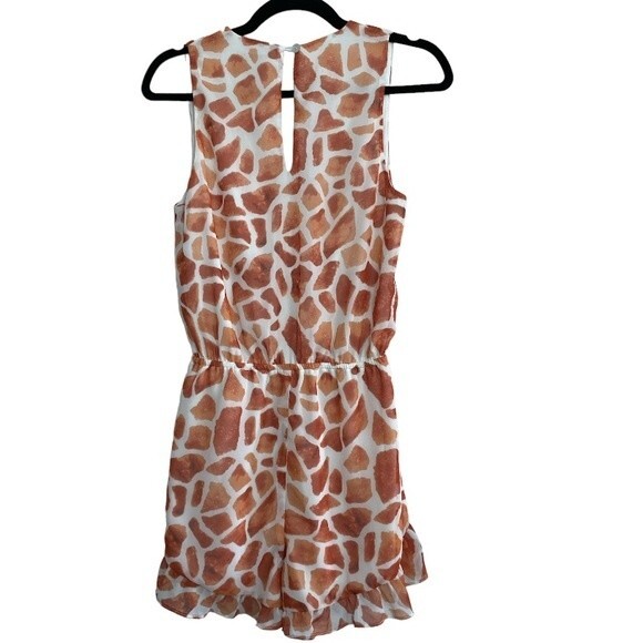 Show Me Your Mumu Riri Romper Giraffe Print Size Small - Picture 2 of 4